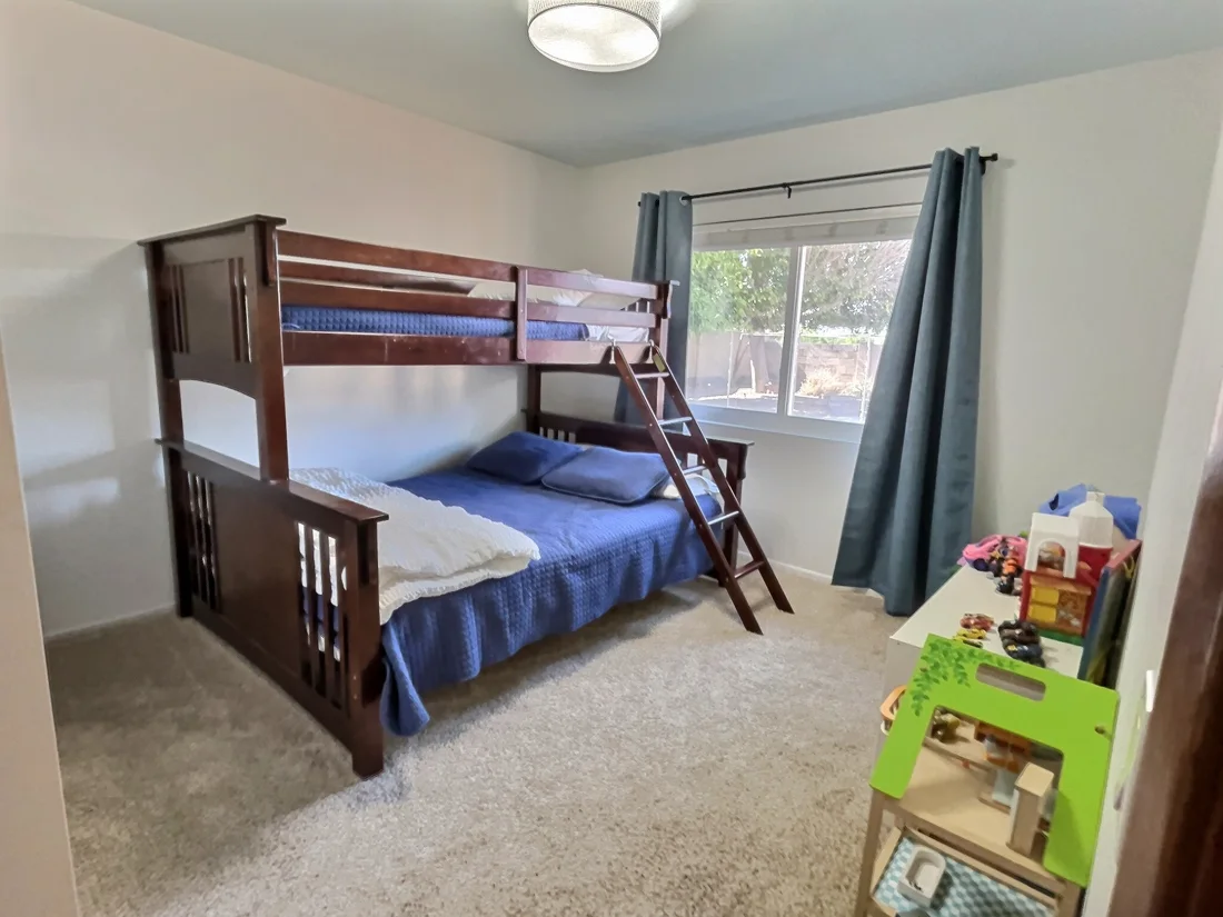 The family bunk room